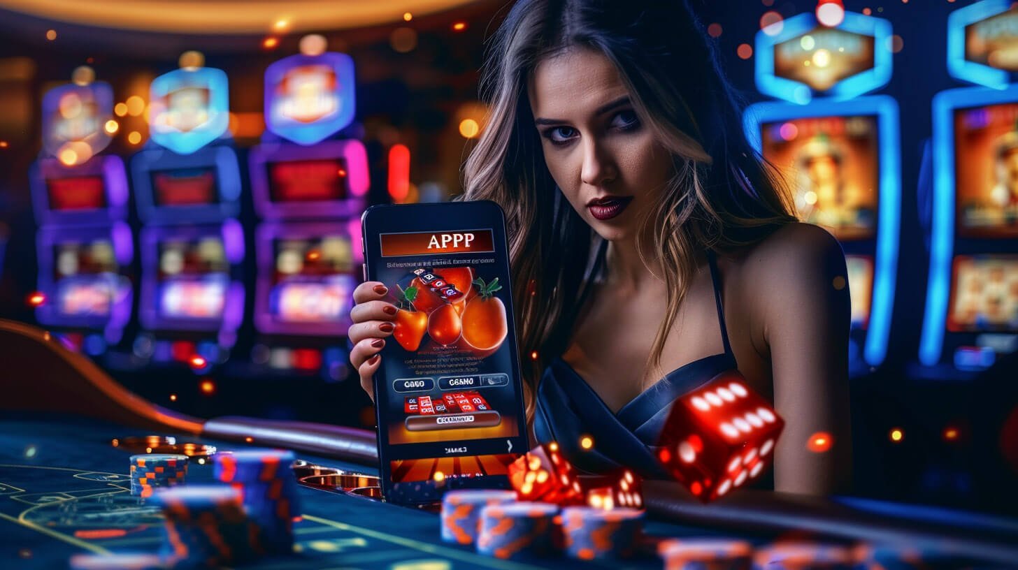 Responsible gaming message for Lucky Slots on 20 app for adult users